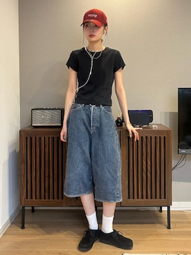 「Ungrid（アングリッド）のアイテム」を使った、noaverse__さん（レディース・170cm）の夏コーディネート