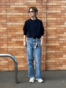 「アイテム（メガネ）」を使った、noaverse__さん（レディース・170cm・20代）の秋コーディネート