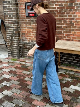 「HYKE（ハイク）のアイテム」を使った、noaverse__さん（レディース・170cm）の秋コーディネート