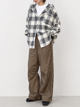 「Clarks（クラークス）のアイテム」を使った、noaverse__さん（レディース・170cm）の秋コーディネート