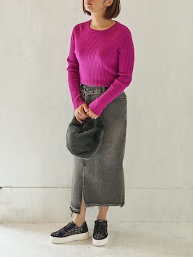 MODEETJACOMOingSTAFFさん（レディース・160cm）の秋コーディネート