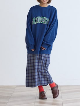 「アイテム（ドレスシューズ）」を使った、MODEETJACOMOingSTAFFさん（レディース・160cm）の夏コーディネート