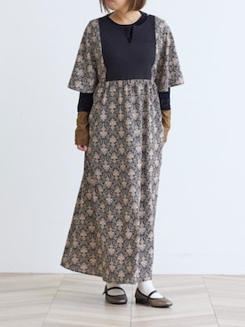 「ing（イング）のアイテム（シューズ）」を使った、MODEETJACOMOingSTAFFさん（レディース・160cm）の秋コーディネート