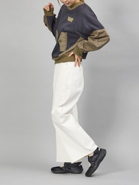 「Mode et Jacomo（モードエジャコモ）のアイテム」を使った、MODEETJACOMOingSTAFFさん（レディース・164cm）の秋コーディネート