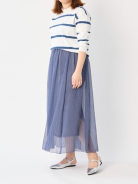 「シルバーパンプス」｜MODEETJACOMOingSTAFFさん（レディース・161cm）の夏コーディネート