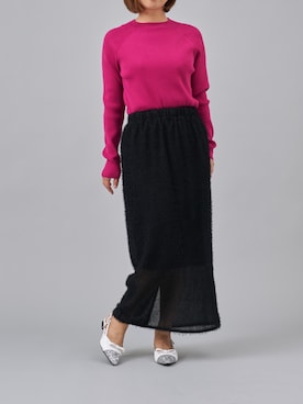 MODEETJACOMOingSTAFFさん（レディース・160cm）の冬コーディネート