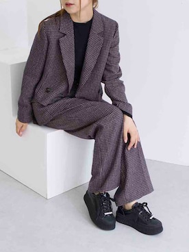 MODEETJACOMOingSTAFFさん（レディース・165cm）の秋コーディネート