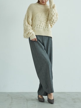 MODEETJACOMOingSTAFFさん（レディース・164cm）の秋コーディネート