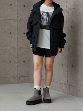 「carino（カリーノ）のアイテム」を使った、MODEETJACOMOingSTAFFさん（レディース・163cm）の秋コーディネート