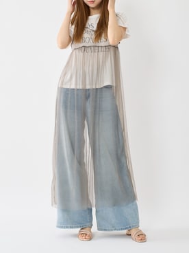MODEETJACOMOingSTAFFさん(レディース・164cm)の夏コーディネート
