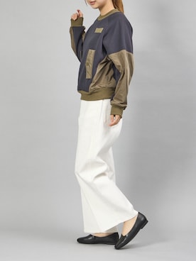 「ing（イング）のアイテム（シューズ）」を使った、MODEETJACOMOingSTAFFさん（レディース・164cm）の夏コーディネート