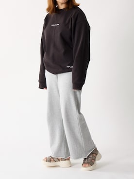 「Mode et Jacomo（モードエジャコモ）のアイテム」を使った、MODEETJACOMOingSTAFFさん（レディース・161cm）の夏コーディネート