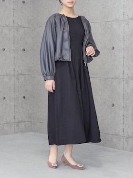 「ビジュー」｜MODEETJACOMOingSTAFFさん（レディース・163cm）の秋コーディネート