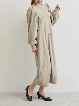 「ing（イング）のアイテム（シューズ）」を使った、MODEETJACOMOingSTAFFさん（レディース・164cm）の秋コーディネート