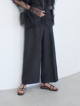 「carino（カリーノ）のアイテム」を使った、MODEETJACOMOingSTAFFさん（レディース・170cm）の春コーディネート