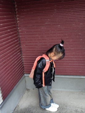 rinさん（キッズ・100cm）の春コーディネート