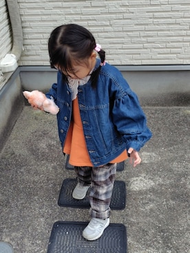 rinさん（キッズ・100cm）の春コーディネート
