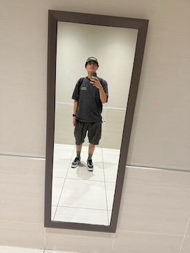 「アイテム（キャップ）」を使った、appriseさん（メンズ・176cm・20代）の夏コーディネート