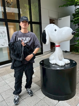 「Supreme （シュプリーム）のアイテム（帽子）」を使った、appriseさん（メンズ・176cm）の夏コーディネート