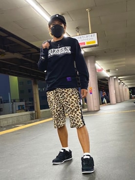 「GRIZZLY（グリズリー）のアイテム（帽子）」を使った、Nozomuさん（メンズ・155cm）の秋コーディネート