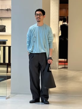 「caban（キャバン）のアイテム」を使った、Tsukinari_TOMORROWLANDさん（メンズ・175cm）の春コーディネート