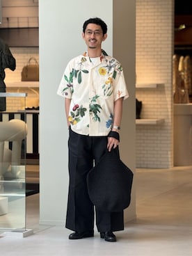 「caban」｜Tsukinari_TOMORROWLANDさん（メンズ・175cm）の秋コーディネート