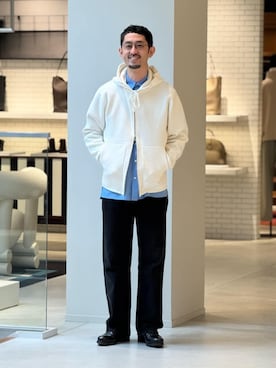 Tsukinari_TOMORROWLANDさん（メンズ・175cm）の冬コーディネート