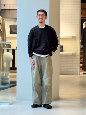 「caban（キャバン）のアイテム」を使った、Tsukinari_TOMORROWLANDさん（メンズ・175cm）の夏コーディネート