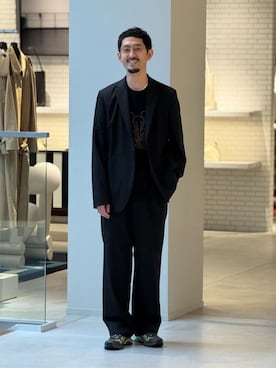 「EDITION（エディション）のアイテム」を使った、Tsukinari_TOMORROWLANDさん（メンズ・175cm）の夏コーディネート