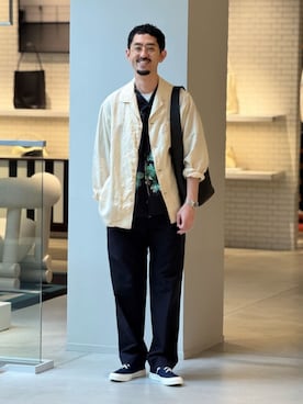 Tsukinari_TOMORROWLANDさん(メンズ・175cm)の夏コーディネート