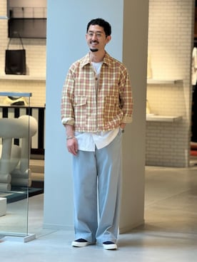 Tsukinari_TOMORROWLANDさん(メンズ・175cm)の夏コーディネート