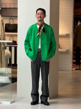 Tsukinari_TOMORROWLANDさん(メンズ・175cm)の秋コーディネート