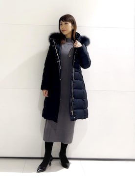 romiさん(レディース・158cm)の冬コーディネート