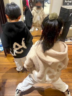 「Lee（リー）のアイテム（ジャケット/アウター）」を使った、coco35さん（キッズ・123cm）の春コーディネート