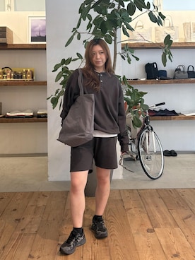 「Saturdays NYC（サタデーズ ニューヨークシティ ）のアイテム」を使った、Masakiさん（レディース・164cm）の秋コーディネート