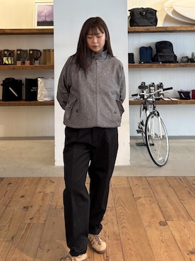 「Saturdays NYC（サタデーズ ニューヨークシティ ）のアイテム」を使った、Masakiさん（レディース・164cm）の秋コーディネート