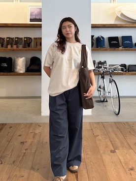 「アイテム（トートバッグ）」を使った、Masakiさん（レディース・164cm・20代）の夏コーディネート