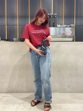「水筒」｜Masakiさん（レディース・164cm）の夏コーディネート