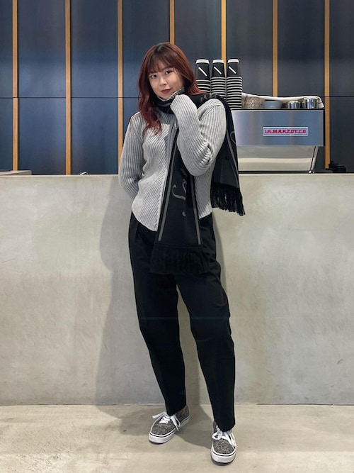 Saturdays NYC �a�J�p���RMasaki����̃j�b�g/�Z�[�^�[�uLEAH CASHMERE ZIP SWEATER�iSaturdays NYC�b�T�^�f�[�Y �j���[���[�N�V�e�B �j�v���g�����R�[�f�B�l�[�g