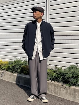 UTmensSTAFFさん（メンズ・170cm）の春コーディネート