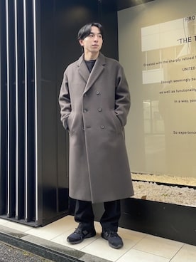 タスマニアメルトンダブルチェスターを使った人気ファッション