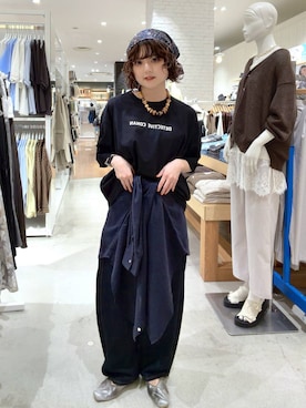 ナスちゃんさん（レディース・152cm）の春コーディネート