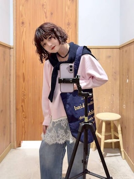 ナスちゃんさん（レディース・152cm）の春コーディネート