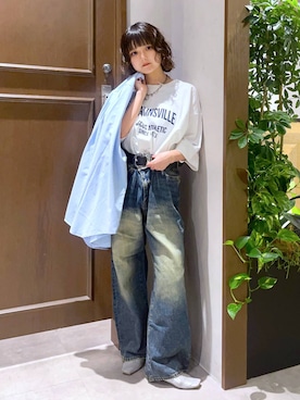 「アイテム（アイライナー）」を使った、nasuumy10さん（レディース・151cm）の夏コーディネート
