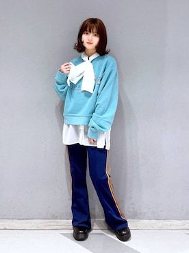 「アイテム（アイライナー、その他）」を使った、nasuumy10さん（レディース・151cm）の冬コーディネート