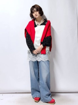 nasuumy10さん（レディース・152cm）の春コーディネート