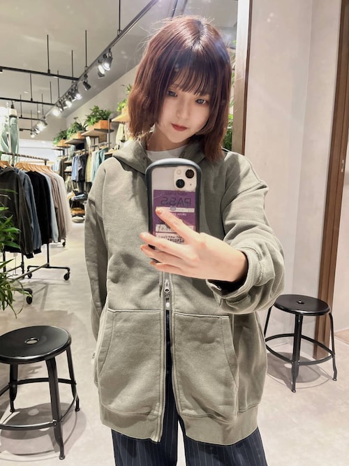 セール】【SIGNAL SPORTS】ワンポイント刺繍/ピグメントダブルジップ