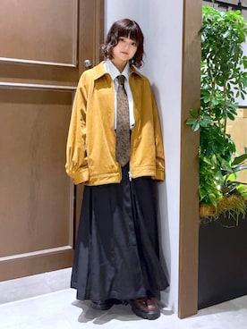 「アイテム（アイライナー）」を使った、nasuumy10さん（レディース・151cm）の秋コーディネート