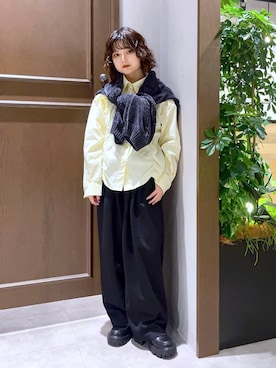 「アイテム（スウェットパンツ）」を使った、nasuumy10さん（レディース・152cm・20代）の冬コーディネート