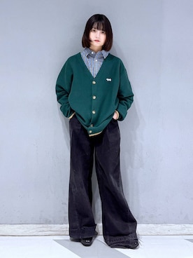 「アイテム（アイライナー）」を使った、nasuumy10さん（レディース・151cm）の冬コーディネート
